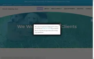 Pet Hospital-Hilo Clinic website
