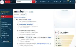 Number Impact