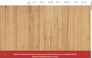 R. Clary Builders website