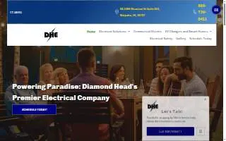 Diamond Head Electric Inc website