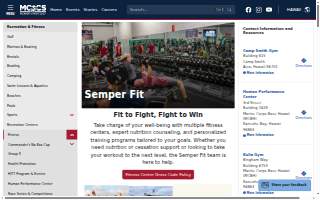 Kaneohe Bay Semper Fit Centers