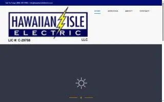 Hawaiian Isle Electric LLC website