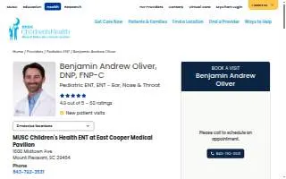 Benjamin Andrew Oliver, DNP, FNP-C website