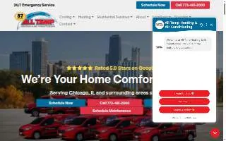 Alltemp Air website