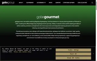 Gategourmet International website