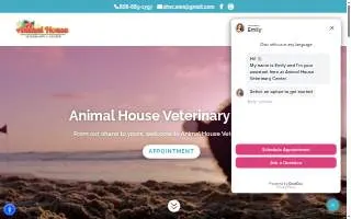 Animal House Veterinary Center of Ewa Beach website