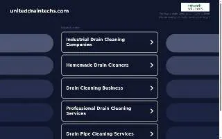United Drain Techs of Ewa Beach website