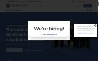 Greater Knoxville Ear Nose & Throat website