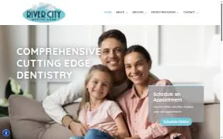 River City Dental Care website