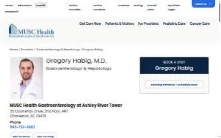 Gregory Habig, MD website