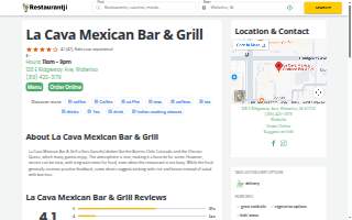 La Cava Mexican Seafood Bar & Grill