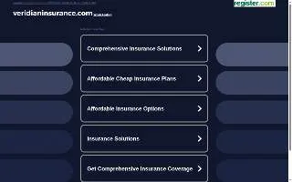 Veridian Insurance of Waterloo website
