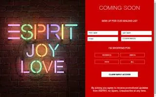 Espirit Salon website