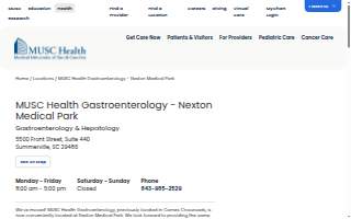 MUSC Health Gastroenterology - Nexton Medical Park