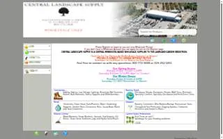 Central Landscape website