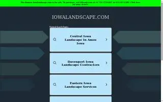 Iowa Landscape Supply of West Des Moines website