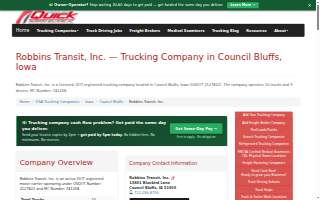Robbins Transit Inc