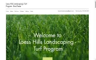 Loess Hills Landscaping website