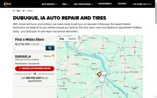 Midas of Dubuque website