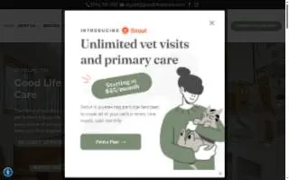 GoodLife Integrative Veterinary Care website