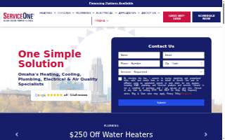 ServiceOne Heating, Cooling, Plumbing, and Electrical