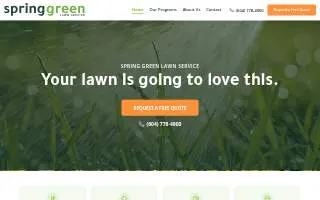 Spring Green of Dubuque website