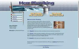 Herr Plumbing of Urbandale website