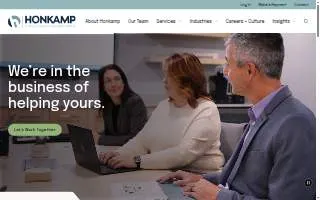 Honkamp, P.C. of Cedar Falls website