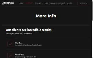 The Gym - Iron Gorilla Barbell of Cedar Falls website