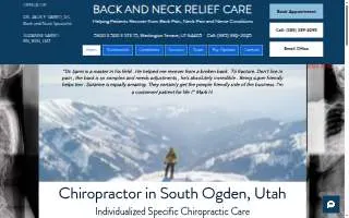 Back & Neck Care website
