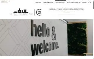 The Polley Real Estate Team, Century 21 Signature Real Estate website