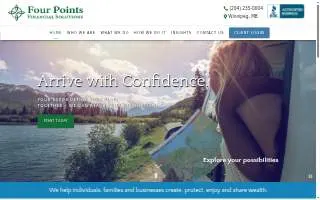 Four Points Financial website