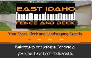 East Idaho Fence and Deck website