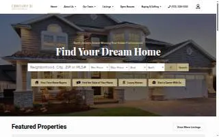 Century 21 Cedarcrest Realty of Caldwell website
