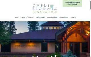 Cheri Bloom DDS Gentle Family Dentistry website