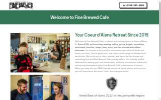 Fine Brewed Cafe