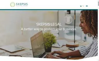 Skepsis Legal Solutions PLLC website