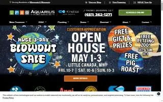 Aquarius Home Services of Twin Falls website