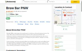 Brew Bar PNW