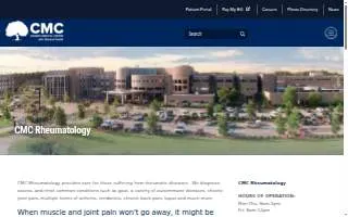CMC Rheumatology website