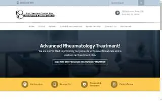Carolina Center for Rheumatology and Arthritis Care, PA website