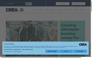 Crea Construction Inc website