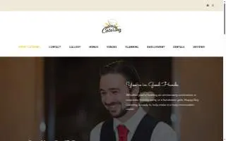 Happy Day Catering website