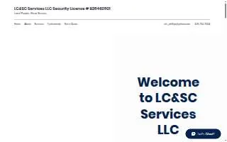 LCSC Catering Services website
