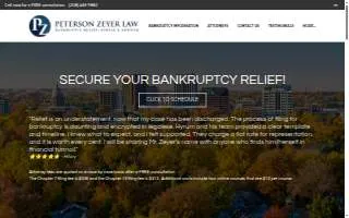 Peterson Zeyer Law of Eagle website