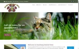 Southway Animal Clinic website