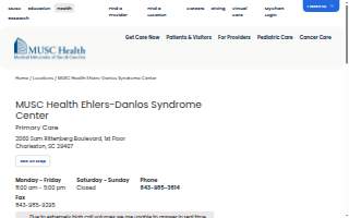 MUSC Health Ehlers-Danlos Syndrome Center