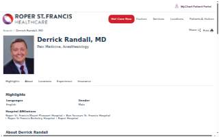 Derrick Randall, MD