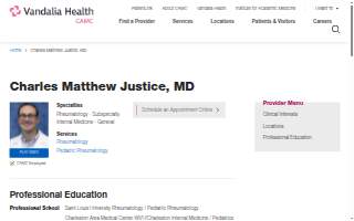 Charles Matthew Justice, MD