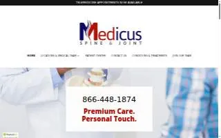 Dr. Sam Curtis, Chiropractic Physician website